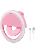 Pazariz Selfie Işığı Pembe thumbnail 1