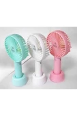 Pazariz Şarjlı El Vantilatörü Masaüstü Kademeli Usb Vantilatör Soğutucu Fan thumbnail 3