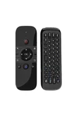 Pazariz ® 2.4ghz Klavye Sesle Kumanda Jiroskop Air Mouse Akıllı Tv Android Box Klavye Uzaktan Kumanda - 1