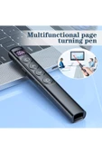Pazariz Dijital Ekranlı Şarjlı Lazer Sunum Kumandası Şarj Göstergeli Lazer Powerpoint Slayt Atlatıcı - 2
