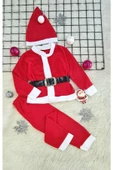Pazariz Bebek Yeni Yıl Noel Baba Kostüm Yılbaşı Takımı - 1