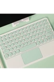 Pazariz ® Kablosuz Q Klavye Taşınabilir Bilgisayar Tablet Telefon Akıllı Tv Touchpad - 2