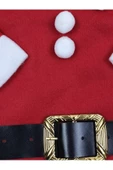 Pazariz Pembecin Kız Çocuk Noel Elbise Noel Baba Kıyafeti Kostümü - 3