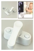 Pazariz 20 Adet Pvc Pimapen Pencere Cam Balkon Kapısı Güvenli Emniyet Kilidi Hırsız Kilidi - 1