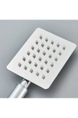 Pazariz Pazarız Paslanmaz Çelik Kırılmaz Duş Başlığı Kare Su Tasarruflu El Duşu thumbnail 3