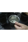Pazariz Fırsat Ayı Cappucino Mixer Çok Amaçlı Pilli Mini Mixer Kahve Süt Köpürtücü Karıştırıcı - 3