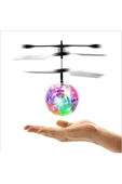 Pazariz Sihirli Elektrikli Uçan Top Çocuklar Led Işık Oyuncak Drone Kızılötesi Sensör Helikopter - 1