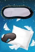 Pazariz Uyku Göz Bandı Maskesi Işık Önleyici Gözlük Maske Bant Eye Mask - 2