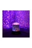 Pazariz Yıldız Yansıtmalı Led Lamba Projeksiyon Gece Lambası thumbnail 2