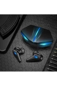 Pazariz Işıklı Kulakiçi Kablosuz Bluetooth Kulaklık Oyuncu Kulaklığı Çift Mikrofonlu K55 - 3