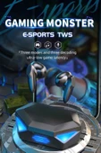 Pazariz Bluetooth Oyucu Kulaklığı G20 Son Sürüm Düşük Gecikmeli Siyah Gaming Kulaklık - 3