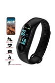 Pazariz M4 Bluetooth Akıllı Bileklik Renkli Ekran Nabız Ölçer Adım Sayar Uyumlu thumbnail 1