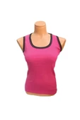 Pazariz Fitted/Vücuda Oturan Crop Kalın Askılı Fitilli Esnek Örme Atlet - 1