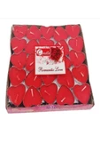 Pazariz Tealight Kalp Mum 50 Adet - 1