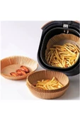 Pazariz 50 Adet Airfryer Pişirme Kağıdı Hava Fritözü Xiaomi Philips Yağsız Tefal Kumtel Mi Kağıt - 2