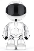 Pazariz Astronot 1080p Robot Görünümlü Wifi Ip Güvenlik Kamerası Kablosuz Gece Görüşlü - 1