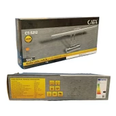 CATA CT 5212 Krom Ksa Kuğu Ledli Duvar Apliği 6W 3200K Gün Işığı - 4