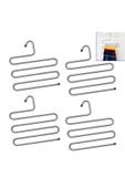 Pazariz Pantolon Askısı Metal Askı Kravat Eşarp Askısı 4lü Set - 2