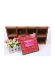 Pazariz Kırmızı Kalpli Tealight Mum 50 Adet Kokusuz - 1