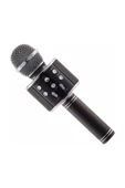 Pazariz Wster Ws-858 Karaoke Mikrofon Bluetooth Hoparlör Aux Usb Mikro Sd Kart Girişli - 3