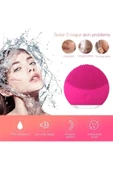 Pazariz Unisex Pembe Şarjlı Cilt Yüz Temizleme Cihazı thumbnail 2