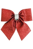 Pazariz Büyük Boy Hazır Fiyonk Eva Simli Kırmızı ( 25 Cm * 25 Cm ) - 1
