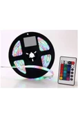 Pazariz Şerit Led - Animasyonlu, Tak Çalıştır. Kumandalı, Trafolu, Yapışkan, Rgb 5 Metre thumbnail 3