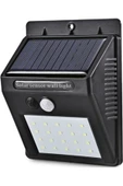 Pazariz Solar Güneş Enerjili 20 Led 1w Ledli Bahçe Aydınlatma Dış Mekan Lambası Hareket Sensörlü thumbnail 1