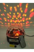Pazariz Mp3 Çalar Hoparlör Disko Sahne Topu Rgb Led Işık thumbnail 3