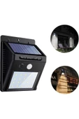 Pazariz Su Geçirmez Pır Hareket Sensör 20 Led Solar Enerji Su Geçirmez Duvar Lambası thumbnail 1