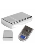 Pazariz Zippo Çakmak Şeklinde Hassas Cep Terazi 200 Gram Kapasite 0.01gram Hassasiyet Ultra Mini Küç - 1