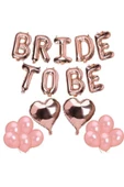 Pazariz Bride To Be Folyo Balon Latex Balon Seti Bekarlığa Veda Balon Seti - 1