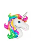 Pazariz Unicorn Renkli Folyo Balon - 1