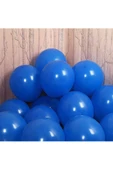 Pazariz Mavi Beyaz Lacivert Balon 20 Adet thumbnail 3