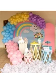 Pazariz Pastel Balon Konsept Balon Zincir - 1