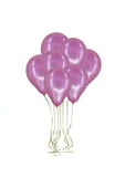 Pazariz 100lü Lateks Pastel Balon Fuşya 12inç thumbnail 1