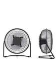 Pazariz Hafif Ve Pratik Usb Ile Çalışan Vantilatör Metal thumbnail 3