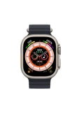 Pazariz Watch 8 Ultra 49mm Amax Ultra Akıllı Saat NFC - GPS - Kablosuz Şarj Son En Üst Versiyon - 1