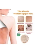 Pazariz %100 Doğal At Kılı Selülit Fırçası Horse-round - 3