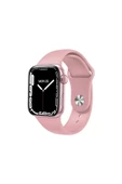 Pazariz Watch 7 Pro Plus Sw17 Smartwatch 2023 Yeni Akıllı Suya Dayanıklı Bluetooth Çağrı Pembe - 2