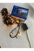 Pazariz Ledli Günışığı Renk 5 Mt Led Yılbaşı Ağaç Süsü Sarkıt Işık thumbnail 3