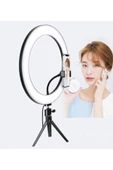 Pazariz Ring Light Makyaj Selfie Led Işığı 10 Inç Tripot Ayaklı - 1