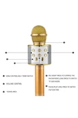 Pazariz Karaoke Bluetooth Mikrofon Wster Usb Ses Değiştir Ws-858 - 3