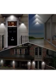 Pazariz 20 Led Fotoselli Solar Led Duvar Lamba Işık Sensörlü Güneş Enerji 4 Adet thumbnail 3