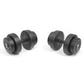 Uzunay Dambıl Ağırlık Seti Black 30 KG - 4