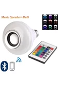 Pazariz Bluetooth Hoparlörlü Akıllı Led Ampül Renkli thumbnail 1