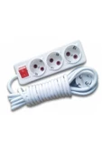 Pazariz 7w Led Ampul + 10 Metre Uzatmalı Anahtarlı 3lü Priz Set - 2