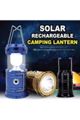 Pazariz Kamp Feneri Güneş Enerjili Şarjlı Led Lamba - 3