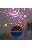 Pazariz Dönen Star Master Renkli Yıldızlı Gökyüzü Projeksiyon Gece Lambası thumbnail 2
