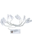 Pazariz Led Işıklı Fotoğraf Mandalları 10 Lu 1,5 Metre YD1043 - 1